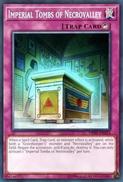 Imperial Tombs of Necrovalley (OP09-EN024) [OTS Tournament Pack 9]