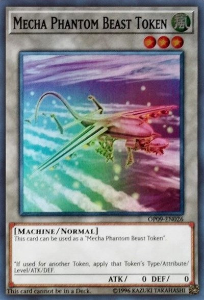 Token: Mecha Phantom Beast (A) - "Dracossack" (OP09-EN026) [OTS Tournament Pack 9]