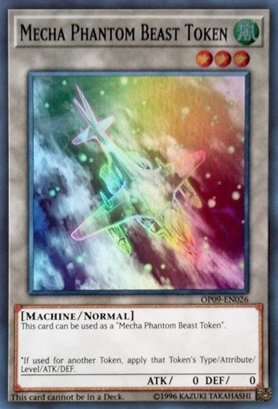 Token: Mecha Phantom Beast (B) - "Harrliard" (OP09-EN026) [OTS Tournament Pack 9]