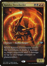 Rakdos Firewheeler (197) [Open House Promos]