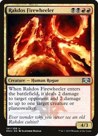 Rakdos Firewheeler (197) [Ravnica Allegiance]