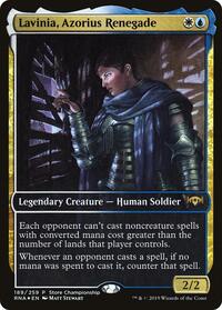 Lavinia, Azorius Renegade (189) [Game Day & Store Championship Promos]