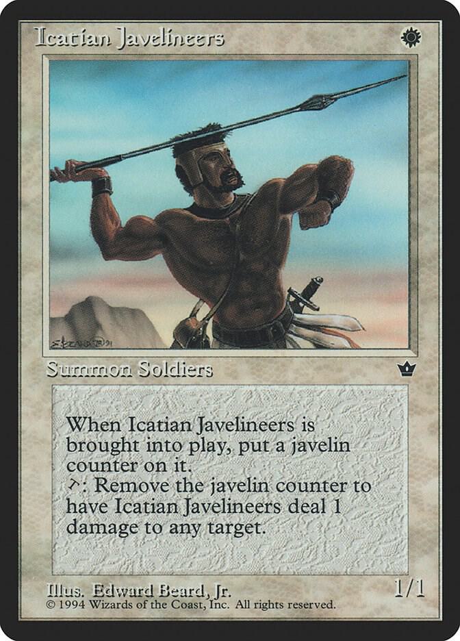 Icatian Javelineers (Beard, Jr.) [Fallen Empires]