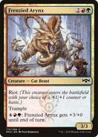 Frenzied Arynx (173) [Ravnica Allegiance]