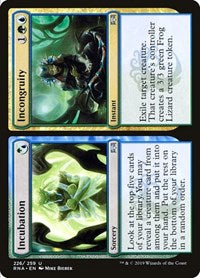 Incubation // Incongruity (226) [Ravnica Allegiance]