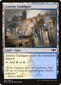 Azorius Guildgate (243) (243) [Ravnica Allegiance]