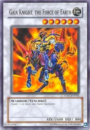 Gaia Knight, the Force of Earth (5DS1-EN042) [5D's 2008 Starter Deck]