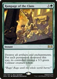 Rampage of the Clans (134) [Ravnica Allegiance]