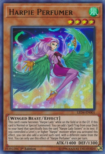 Harpie Perfumer (LED4-EN001) [Legendary Duelists: Sisters of the Rose]