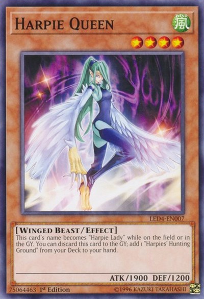Harpie Queen (LED4-EN007) [Legendary Duelists: Sisters of the Rose]