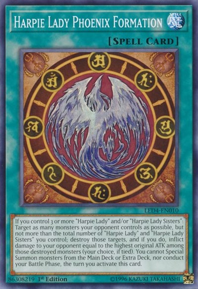 Harpie Lady Phoenix Formation (LED4-EN010) [Legendary Duelists: Sisters of the Rose]