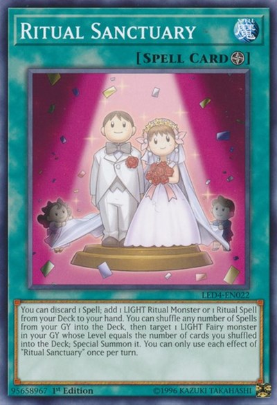 Ritual Sanctuary (LED4-EN022) [Legendary Duelists: Sisters of the Rose]
