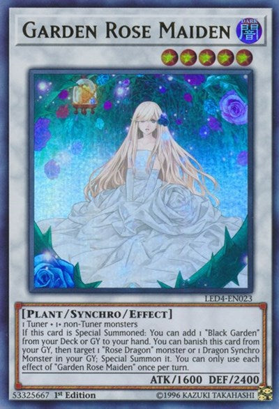 Garden Rose Maiden (LED4-EN023) [Legendary Duelists: Sisters of the Rose]