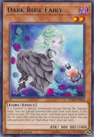 Dark Rose Fairy (LED4-EN024) [Legendary Duelists: Sisters of the Rose]