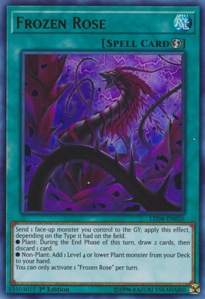 Frozen Rose (LED4-EN026) [Legendary Duelists: Sisters of the Rose]