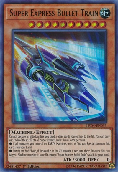 Super Express Bullet Train (LED4-EN035) [Legendary Duelists: Sisters of the Rose]