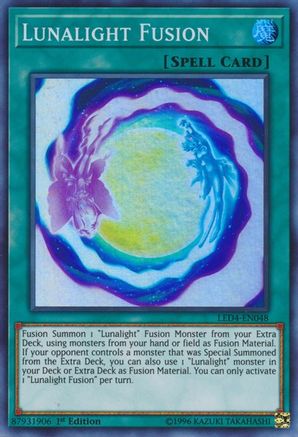 Lunalight Fusion (LED4-EN048) - Legendary Duelists: Sisters of the Rose 1st Edition