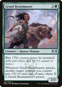 Gruul Beastmaster (129) [Ravnica Allegiance]