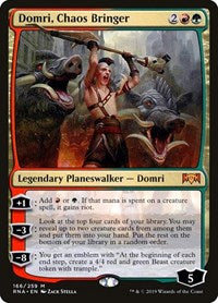 Domri, Chaos Bringer (166) [Ravnica Allegiance]