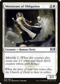 Ministrant of Obligation (16) [Ravnica Allegiance]