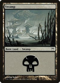 Swamp (295) (295) [Champions of Kamigawa]