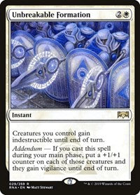 Unbreakable Formation (29) [Ravnica Allegiance]