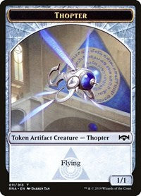 Thopter Token (11) [Ravnica Allegiance]