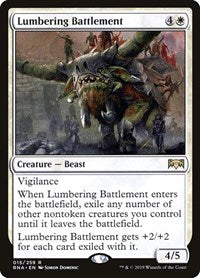 Lumbering Battlement (15) [Ravnica Allegiance]