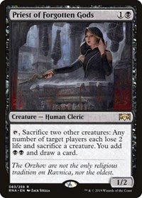 Priest of Forgotten Gods (83) [Ravnica Allegiance]