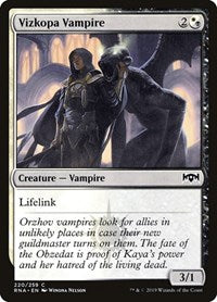Vizkopa Vampire (220) [Ravnica Allegiance]