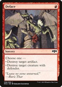 Deface (98) [Ravnica Allegiance]