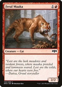 Feral Maaka (100) [Ravnica Allegiance]