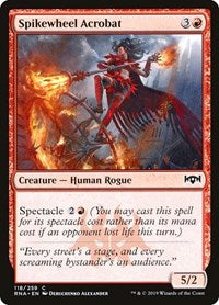 Spikewheel Acrobat (118) [Ravnica Allegiance]