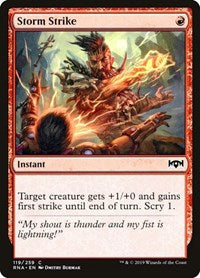 Storm Strike (119) [Ravnica Allegiance]