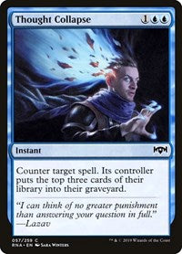 Thought Collapse (57) [Ravnica Allegiance]