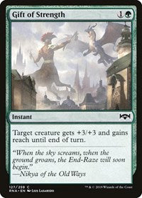 Gift of Strength (127) [Ravnica Allegiance]