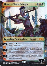 Domri, Chaos Bringer (RA7) [Mythic Edition: Ravnica Allegiance]