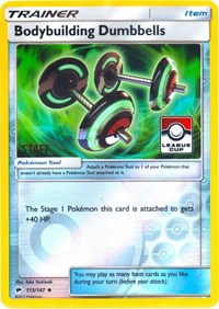 Bodybuilding Dumbbells - 113/147 (League Cup) [Staff] (113/147) [League & Championship Cards]