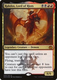 Rakdos, Lord of Riots (52) [Ravnica Allegiance: Guild Kits]