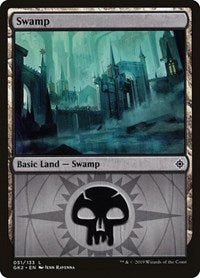 Swamp (051) (51) [Ravnica Allegiance: Guild Kits]