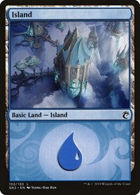 Island (132) (132) [Ravnica Allegiance: Guild Kits]