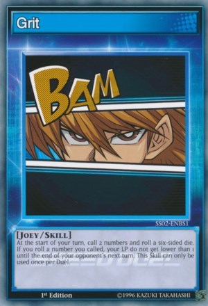 Grit (SS02-ENBS1) [Speed Duel Decks: Duelists of Tomorrow]