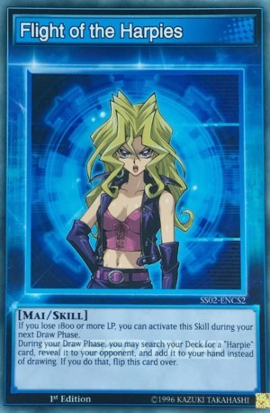 Flight of the Harpies (SS02-ENCS2) [Speed Duel Decks: Duelists of Tomorrow]