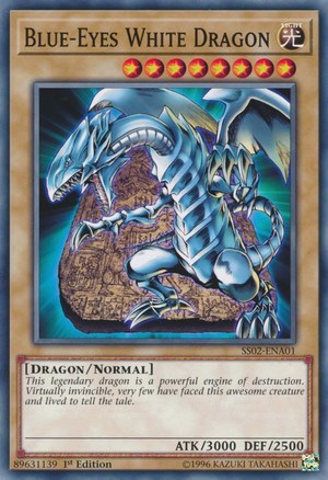 Blue-Eyes White Dragon (SS02-ENA01) [Speed Duel Decks: Duelists of Tomorrow]