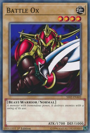 Battle Ox (SS02-ENA02) [Speed Duel Decks: Duelists of Tomorrow]