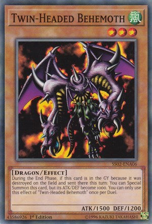 Twin-Headed Behemoth (SS02-ENA06) [Speed Duel Decks: Duelists of Tomorrow]