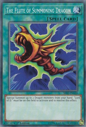 The Flute of Summoning Dragon (SS02-ENA10) [Speed Duel Decks: Duelists of Tomorrow]