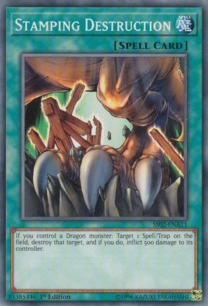 Stamping Destruction (SS02-ENA11) [Speed Duel Decks: Duelists of Tomorrow]