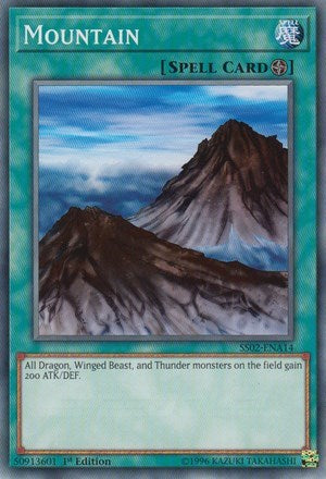 Mountain (SS02-ENA14) [Speed Duel Decks: Duelists of Tomorrow]