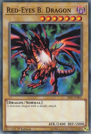 Red-Eyes B. Dragon (SS02-ENB01) [Speed Duel Decks: Duelists of Tomorrow]